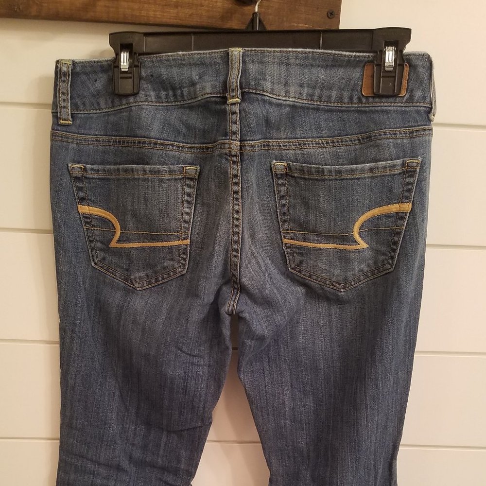 AE American Eagle Artist Super Stretch Jeans Size 6 Short 6S - Picture 3 of 7